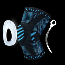 Load image into Gallery viewer, Knee Patella Protector Brace Silicone Spring Knee Pad