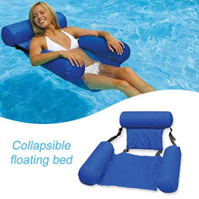 Load image into Gallery viewer, PVC Summer Inflatable Foldable Floating Row Swimming Pool Water Hammock