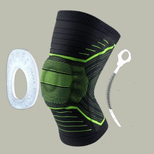 Load image into Gallery viewer, Knee Patella Protector Brace Silicone Spring Knee Pad