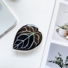 Load image into Gallery viewer, Cute Green Leaves Smartphone Holder Finger Stand Support For Phone Handband