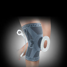 Load image into Gallery viewer, Knee Patella Protector Brace Silicone Spring Knee Pad