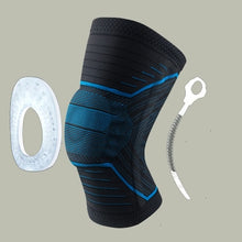 Load image into Gallery viewer, Knee Patella Protector Brace Silicone Spring Knee Pad
