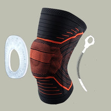 Load image into Gallery viewer, Knee Patella Protector Brace Silicone Spring Knee Pad
