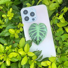 Load image into Gallery viewer, Cute Green Leaves Smartphone Holder Finger Stand Support For Phone Handband