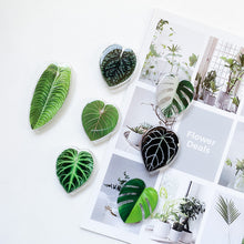 Load image into Gallery viewer, Cute Green Leaves Smartphone Holder Finger Stand Support For Phone Handband