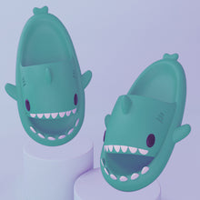 Load image into Gallery viewer, Adult&#39;s Slippers Indoor Outdoor Funny Shark Cartoon Slippers
