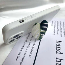 Load image into Gallery viewer, Cute Green Leaves Smartphone Holder Finger Stand  Support For Phone Handband
